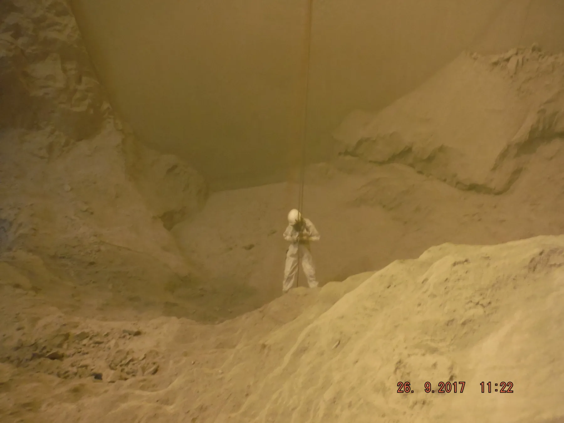 Cement Plant Silo Internal Cleaning