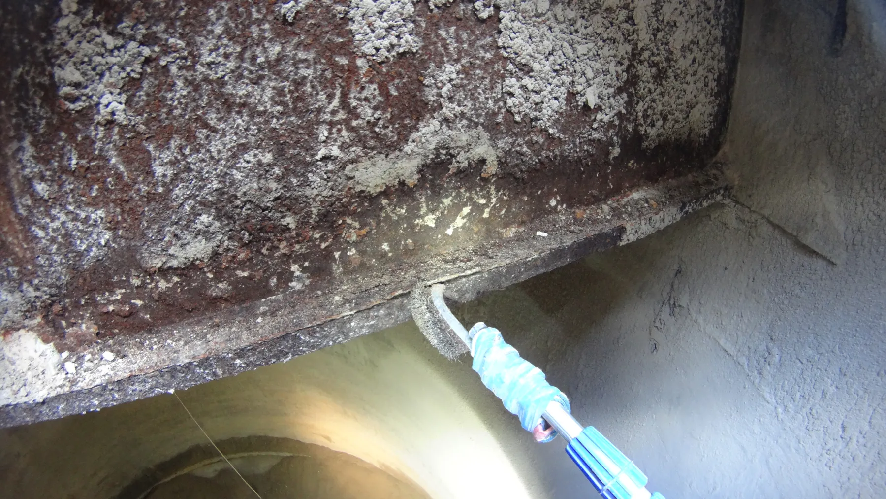 Cement Plant 12 Silos Internal Visual Inspection, Crete
