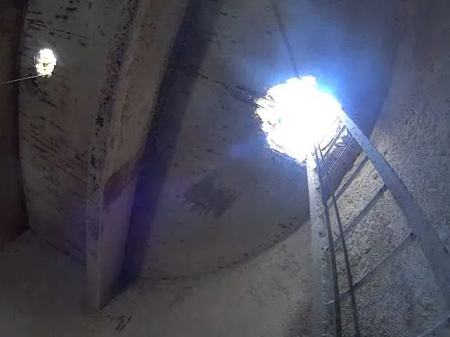 Cement Plant 12 Silos Internal Visual Inspection, Crete