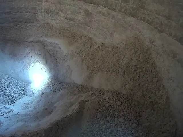 Cement Plant 12 Silos Internal Visual Inspection, Crete