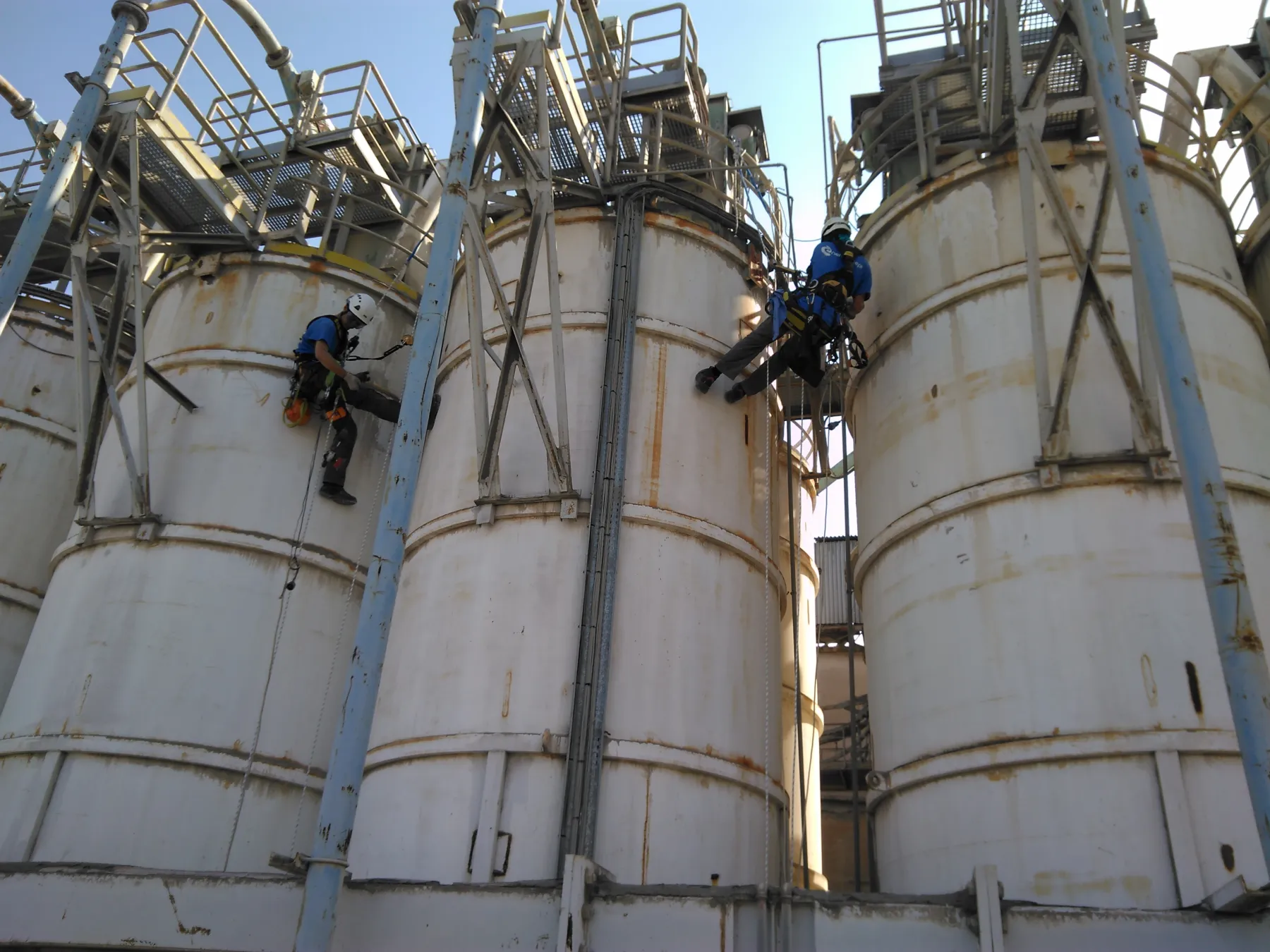 Cement Plant 30 Silos Inspection (NDT)
