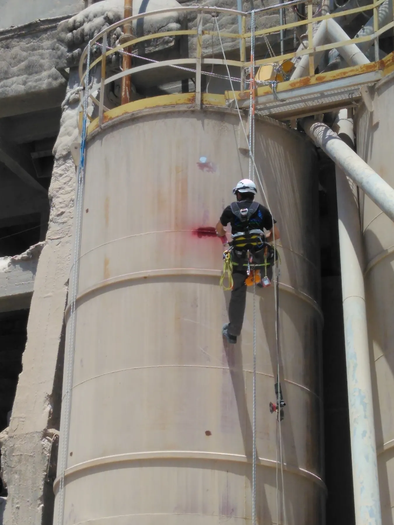 Cement Plant 30 Silos Inspection (NDT)