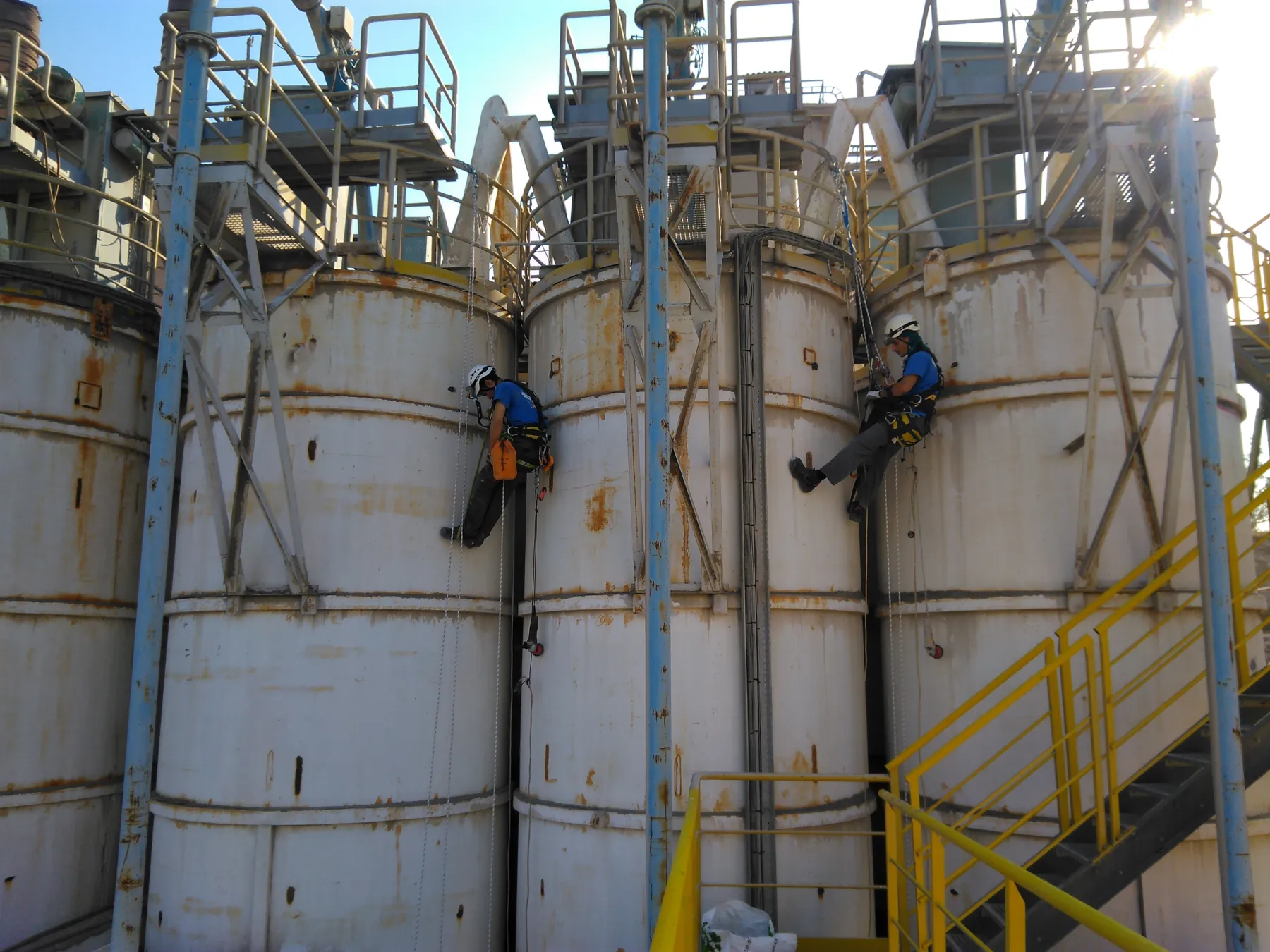 Cement Plant 30 Silos Inspection (NDT)