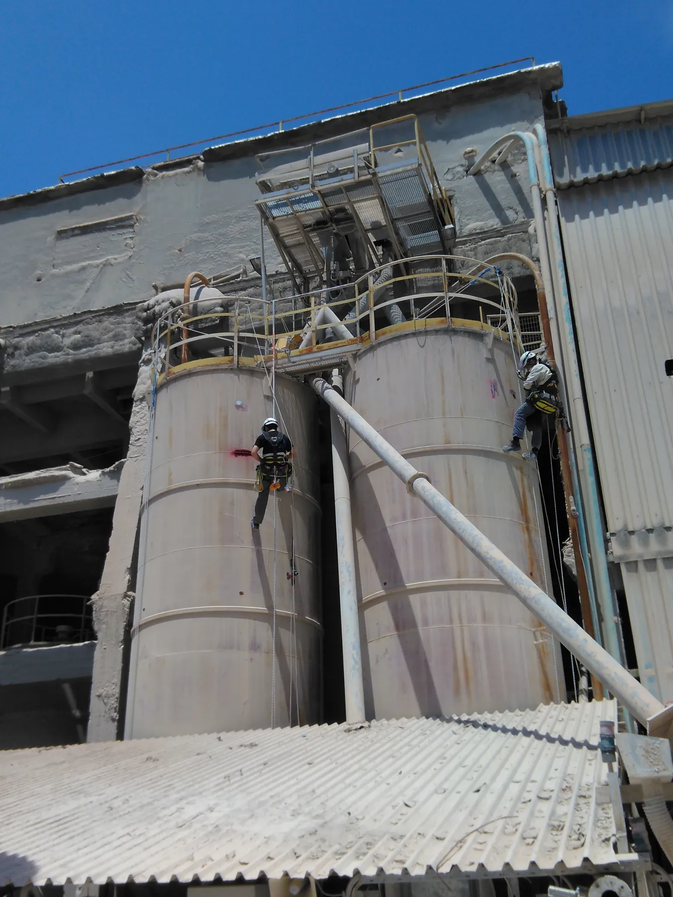 Cement Plant 30 Silos Inspection (NDT)