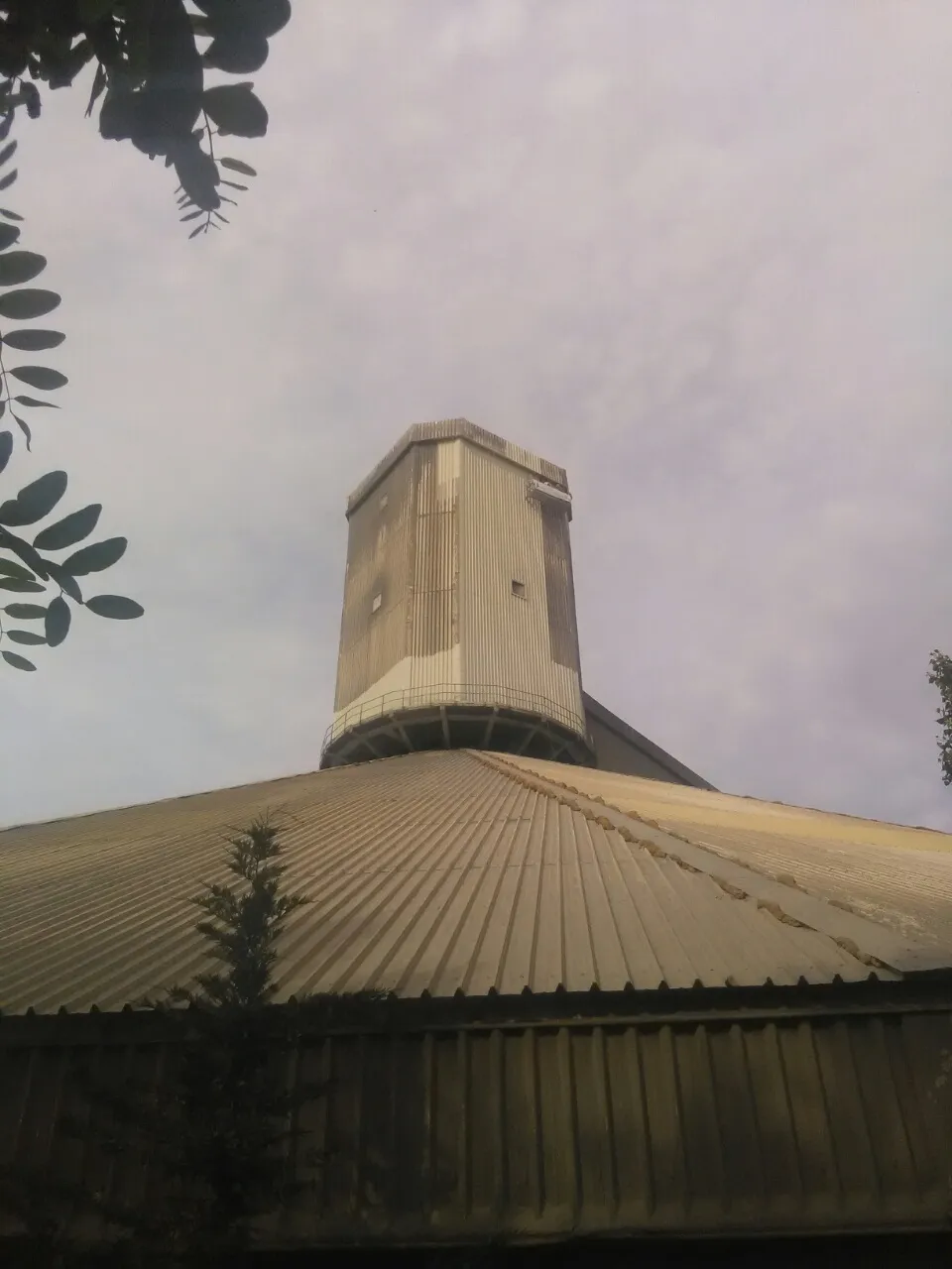 Cement Plant Circular Clinker Storage Cleaning & Painting