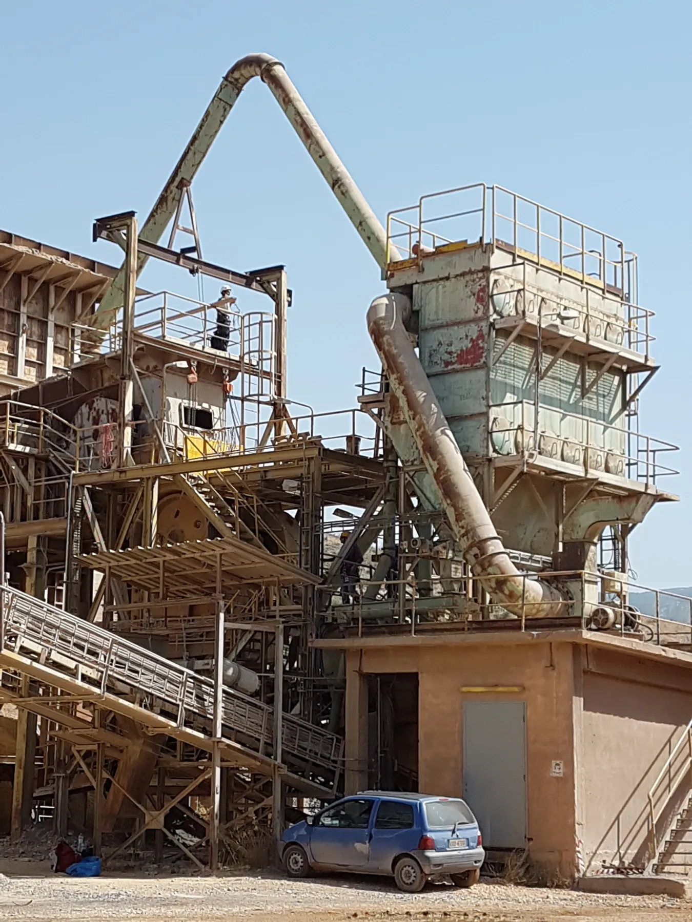 Cement Plant Steel Structures & Ducts Inspection (NDT)