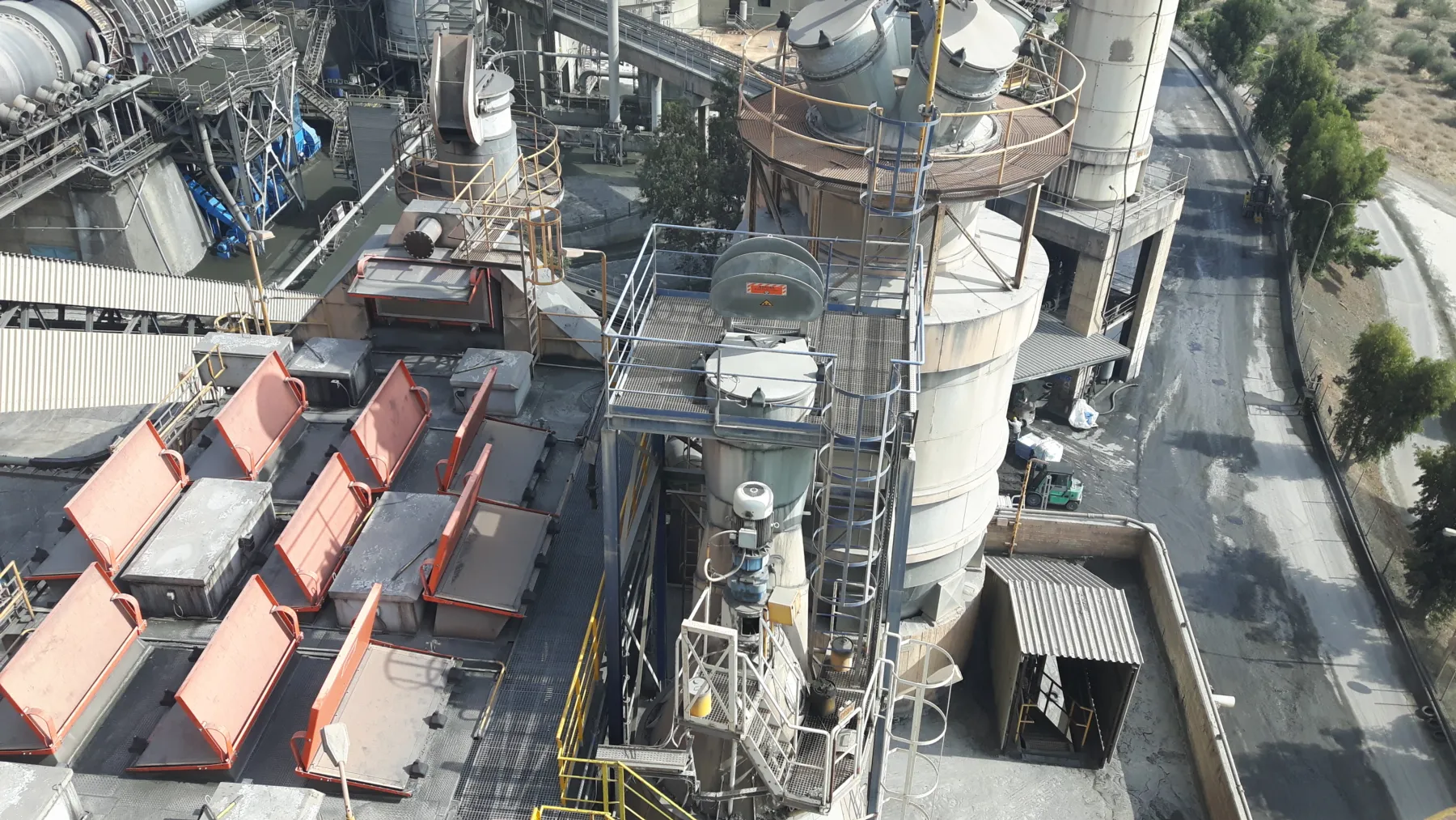 Cement Plant Wide Lightning Protection Installation