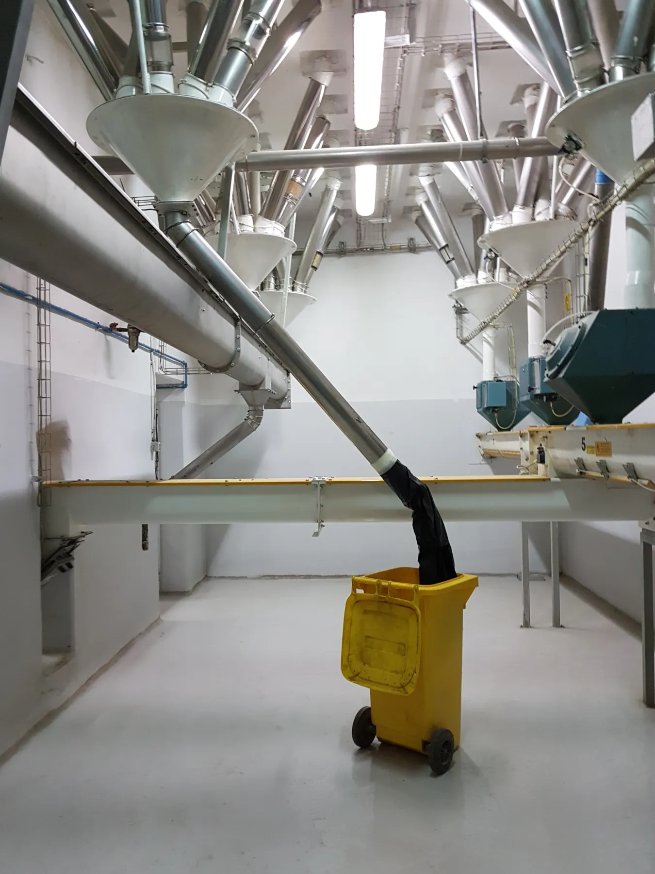 Food Industry 4 Silos Cleaning Repair & Internal Protection