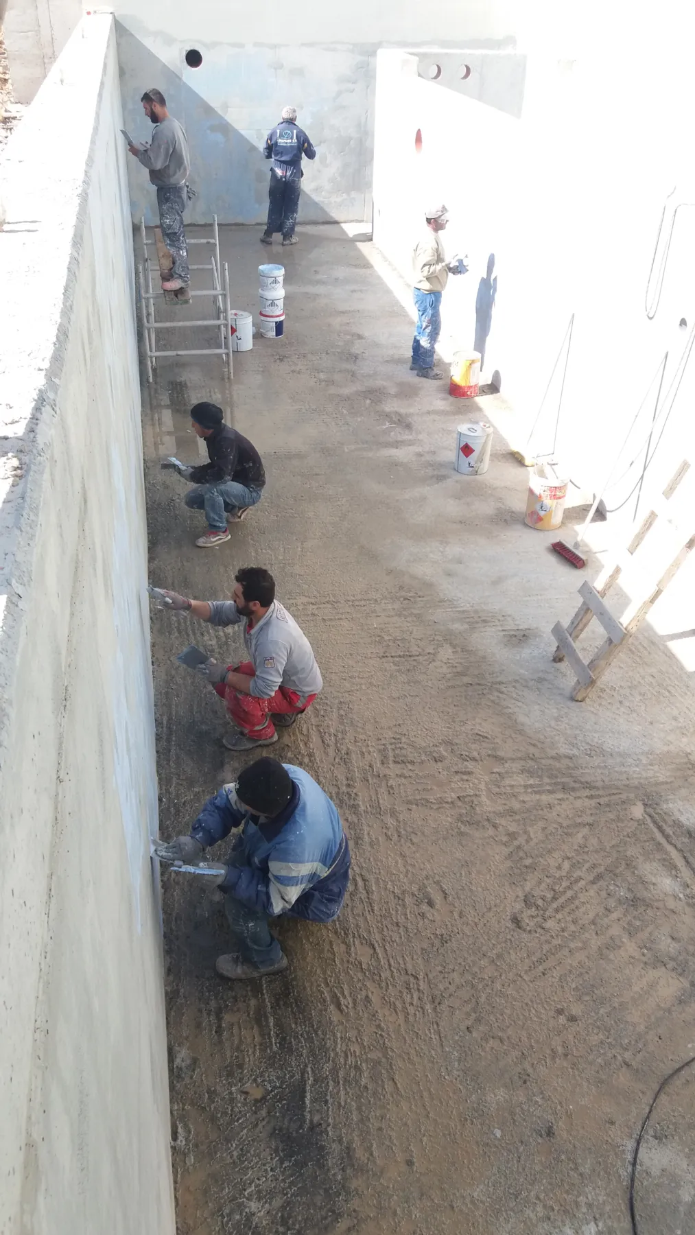 Power Plant 14 Tanks Epoxy Painting Works