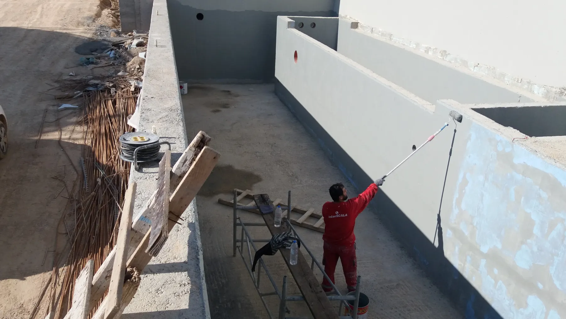 Power Plant 14 Tanks Epoxy Painting Works