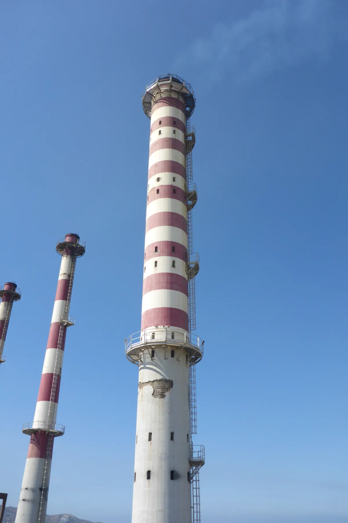 Power Plant 2 Industrial Chimneys Repair