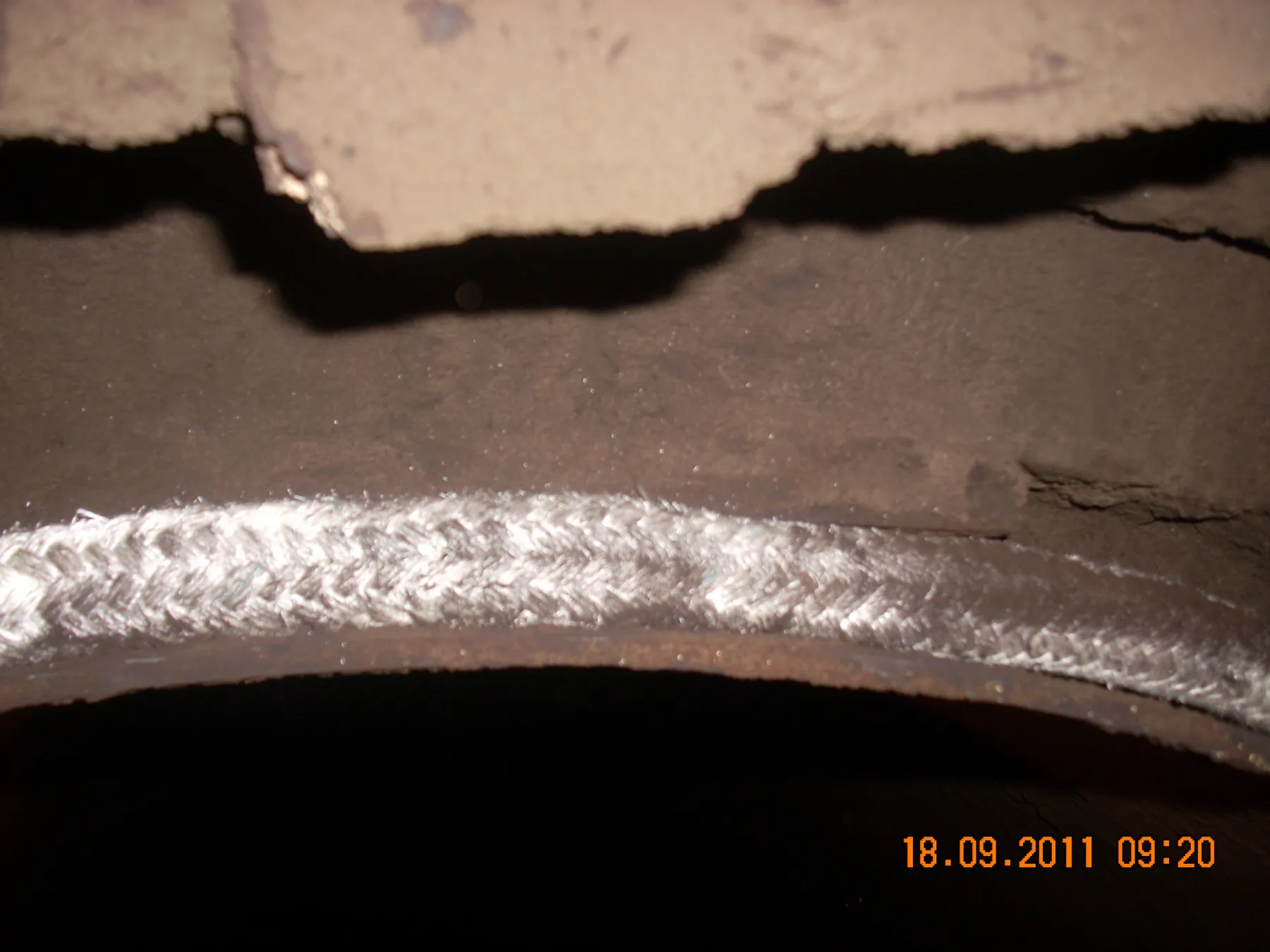 Power Plant Chimney Inspection Safety Net Installation