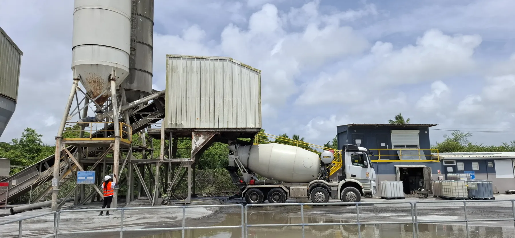 Cement Concrete Plant Facility Petit Canal Inspection & Audit