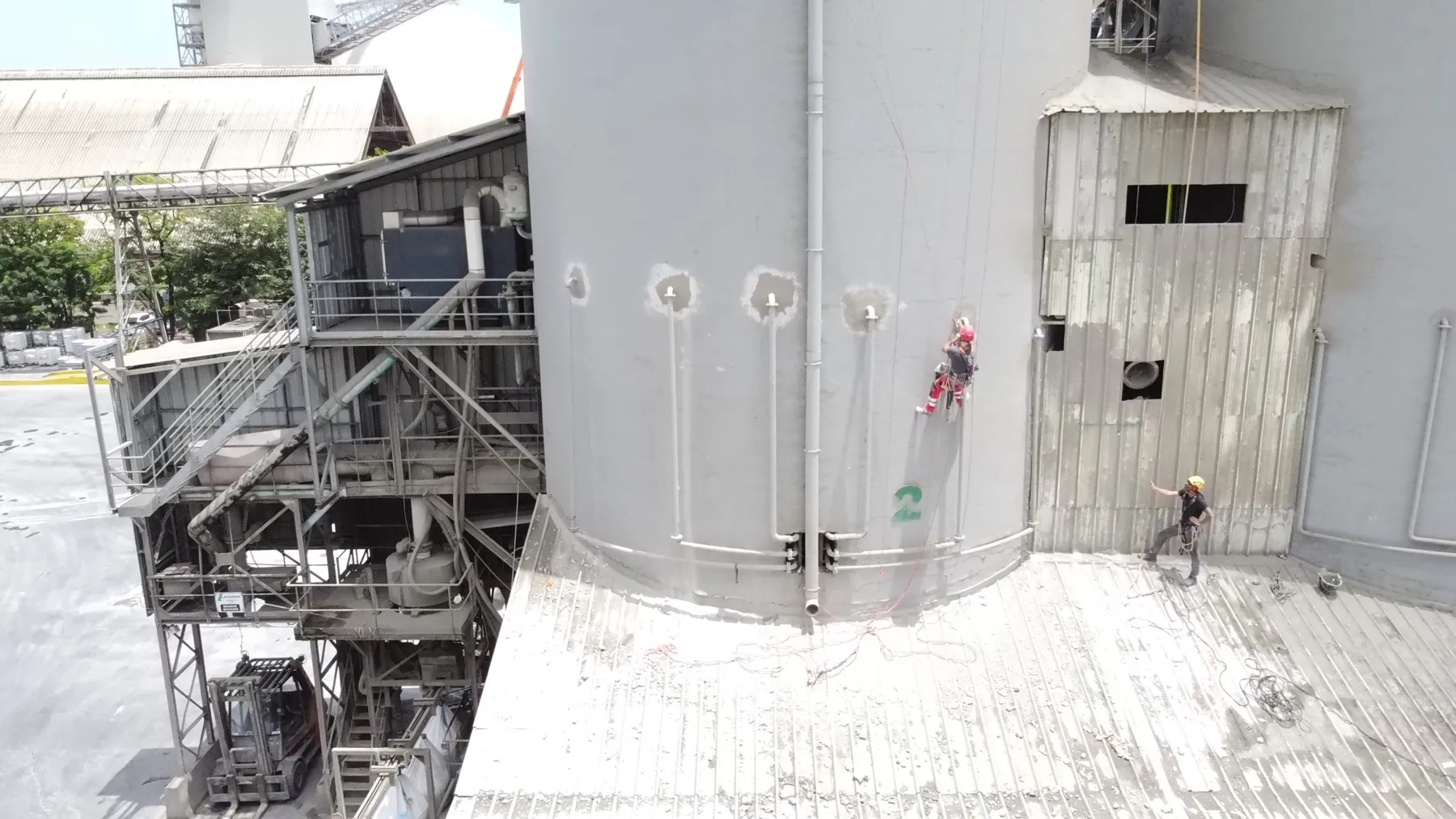 Cement Plant Air Slide Blower Lines Inspection Cleaning & Overhaul