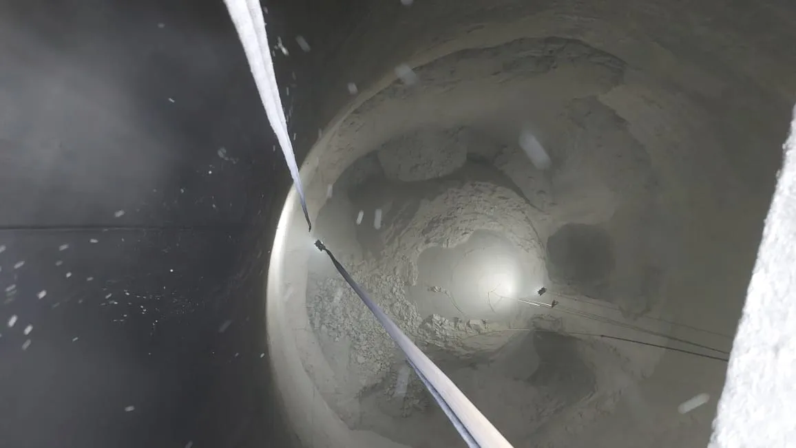 Cement Plant Silo No. 2 Internal Cleaning