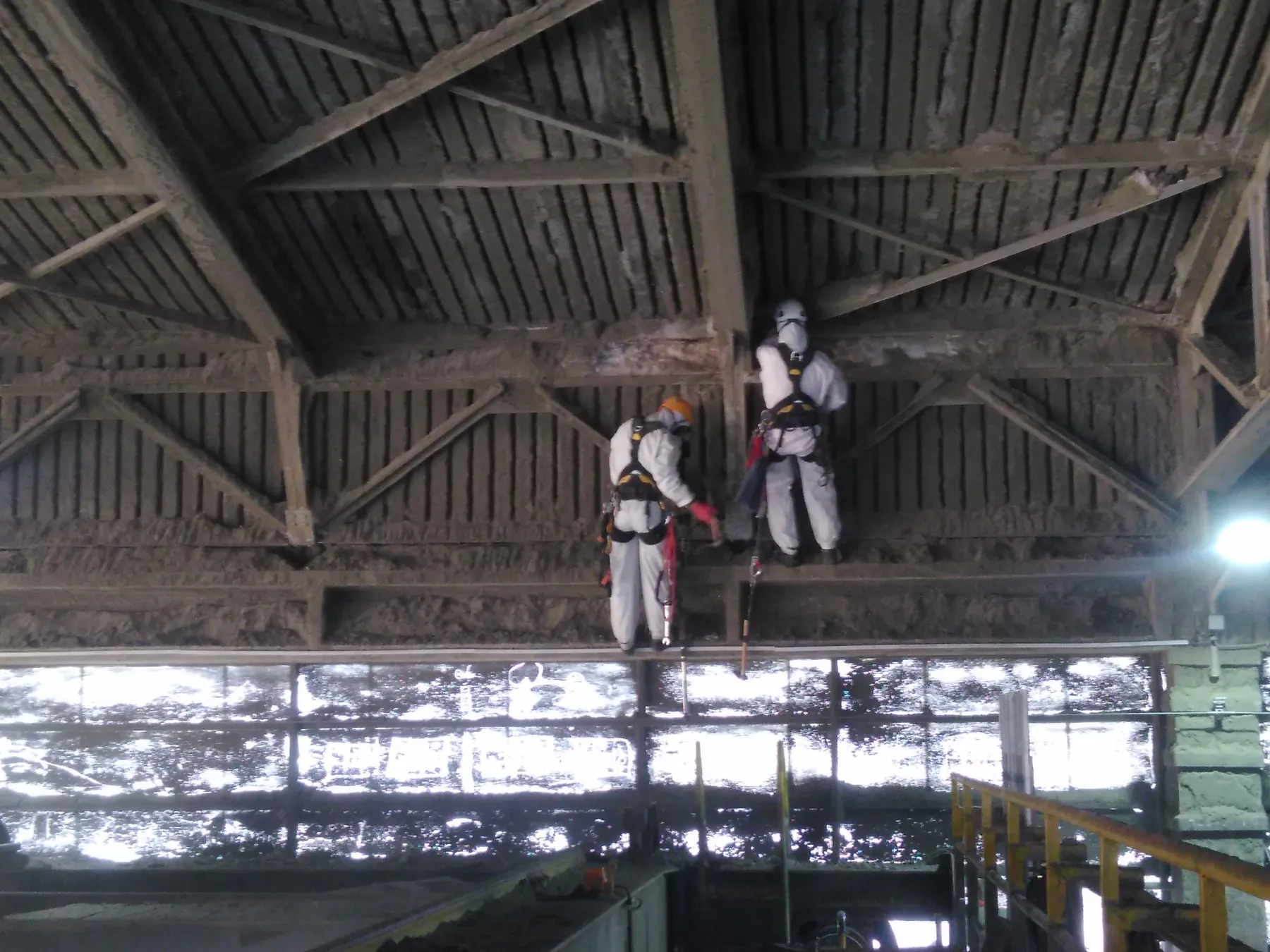 Cement Clinker Storage Truss (NDT) Inspection