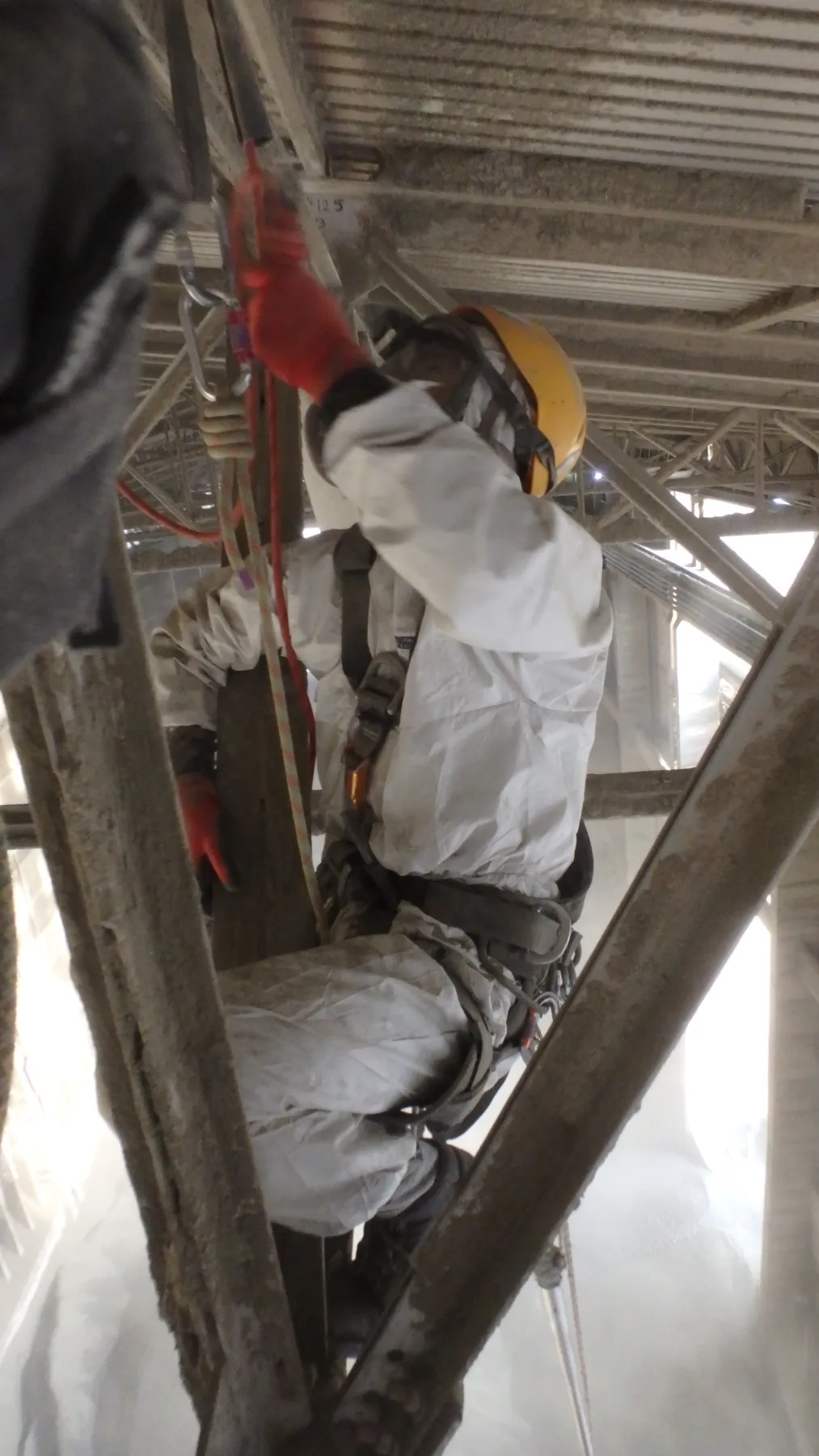 Cement Clinker Storage Truss (NDT) Inspection