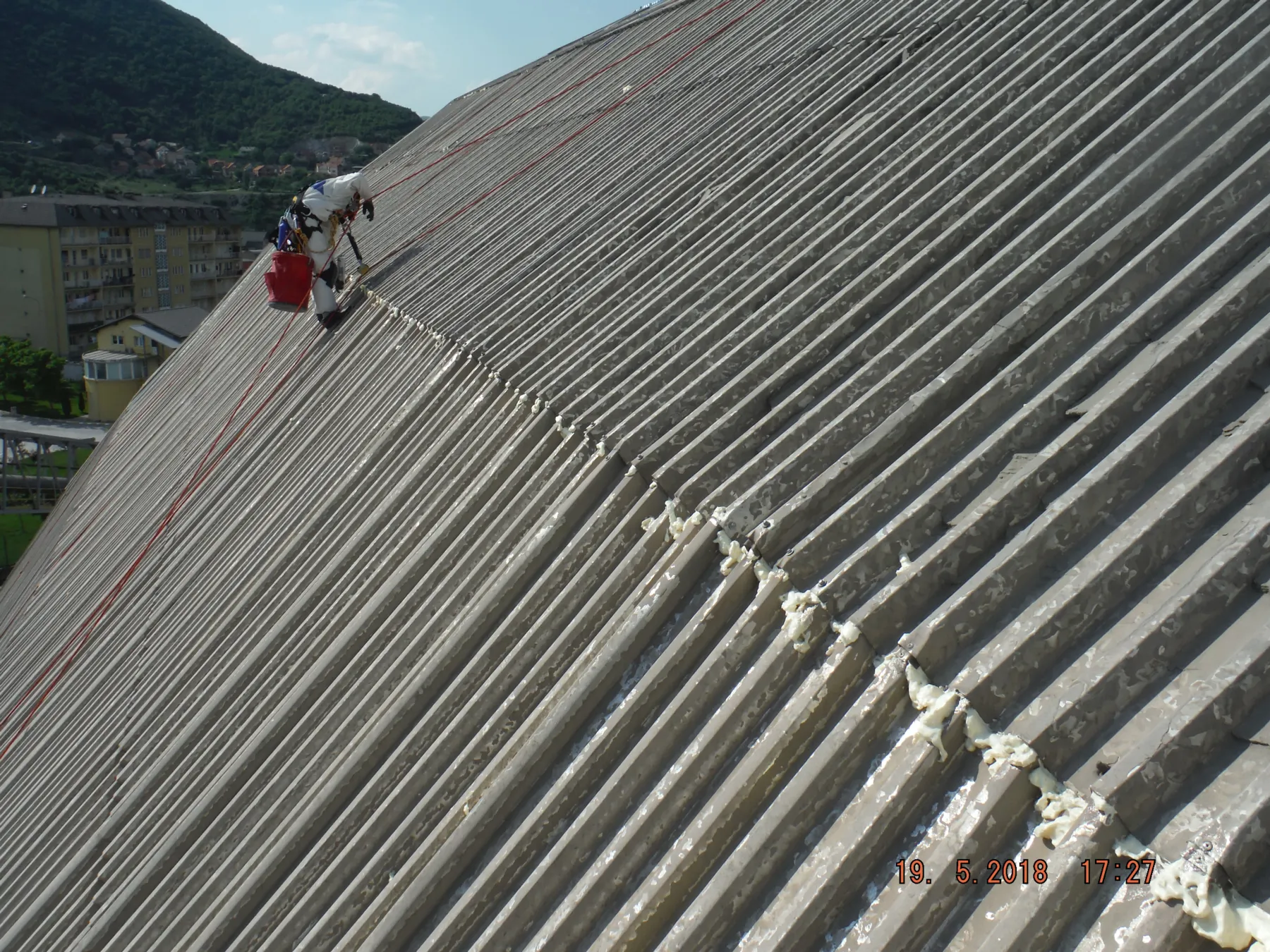 Cement Marl Hall Roof & Sheeting Inspection