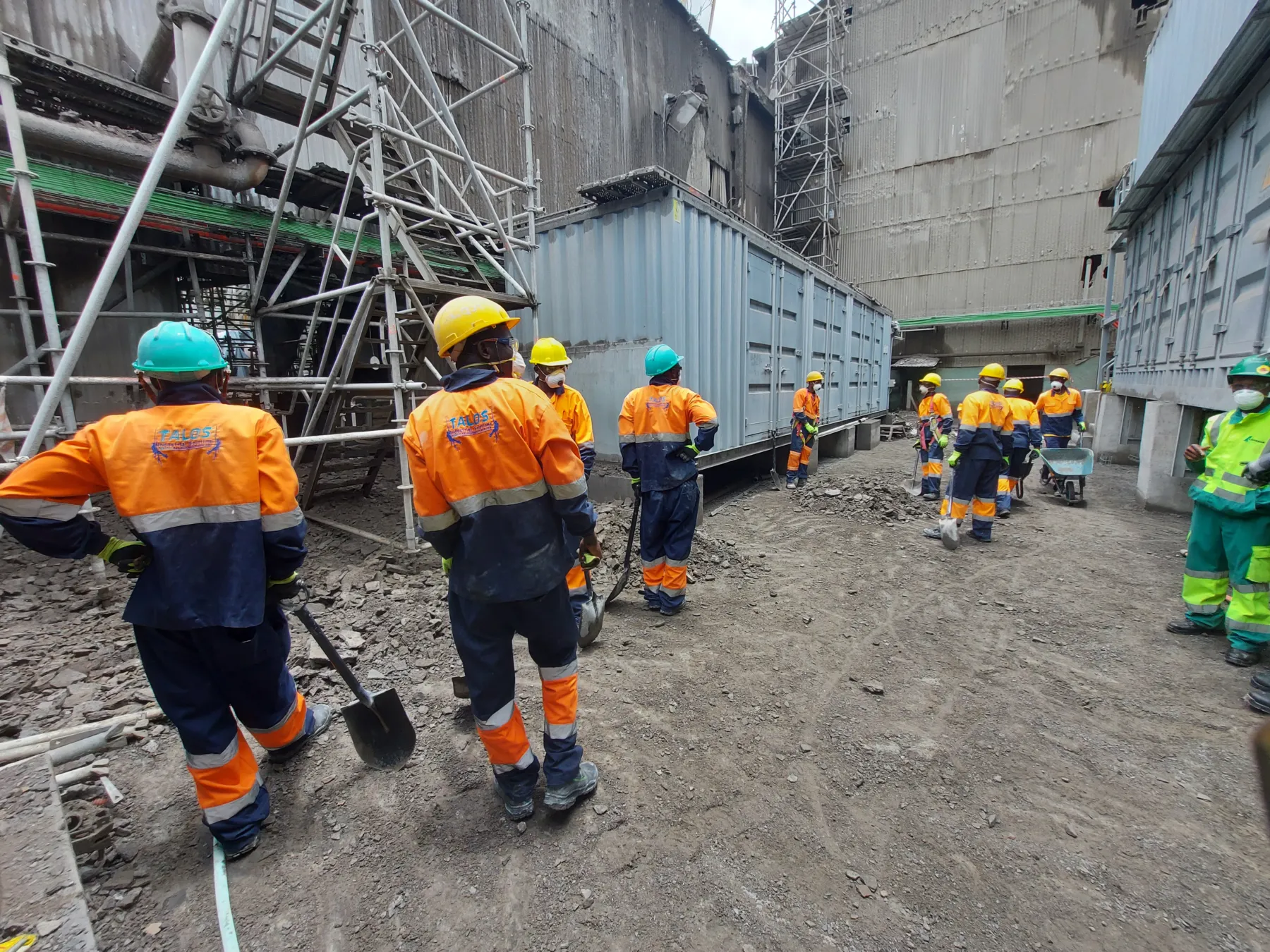 Cement Plant Mills CM1 CM2 Cladding Replacement