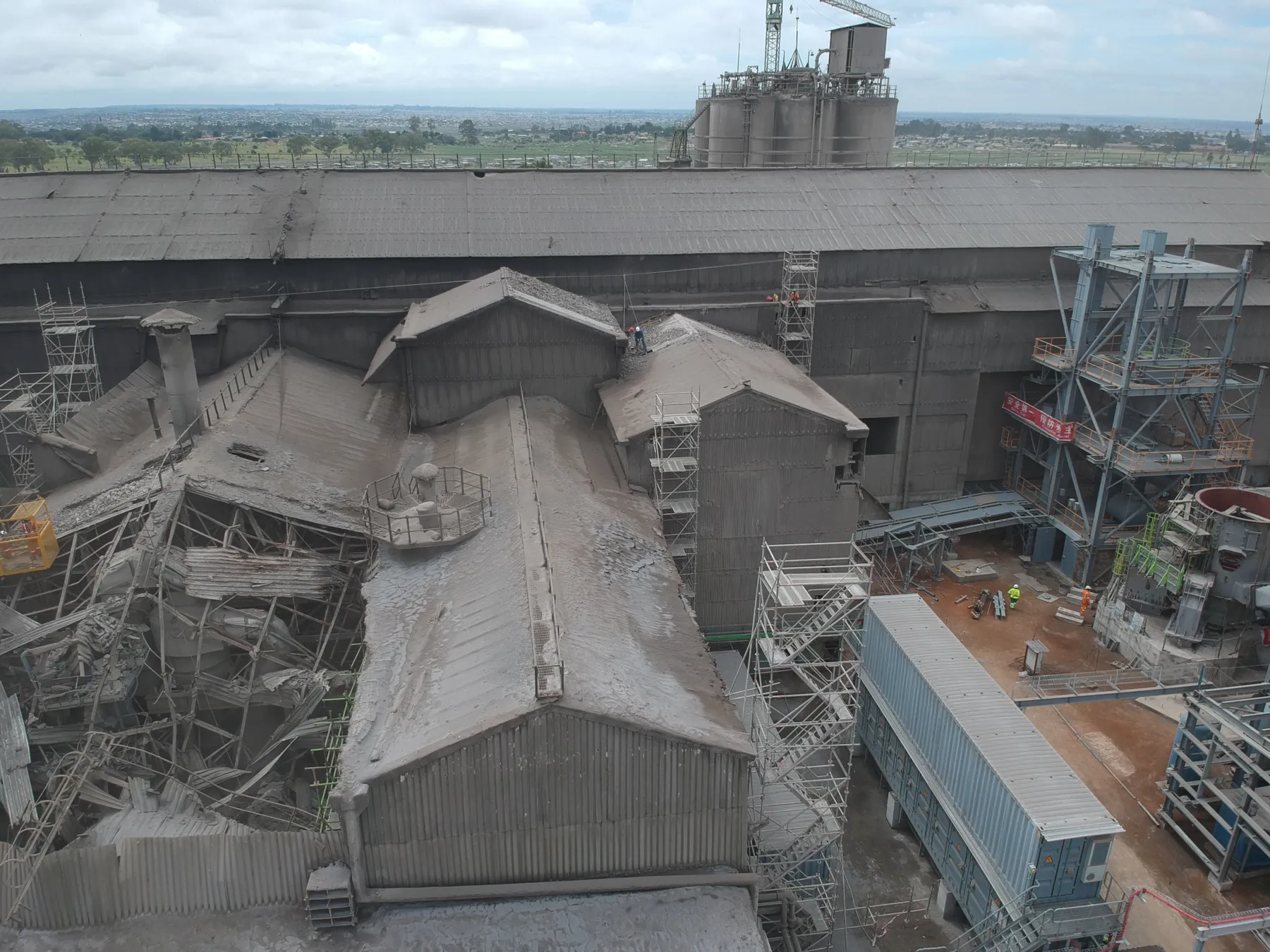 Cement Plant Mills CM1 CM2 Cladding Replacement