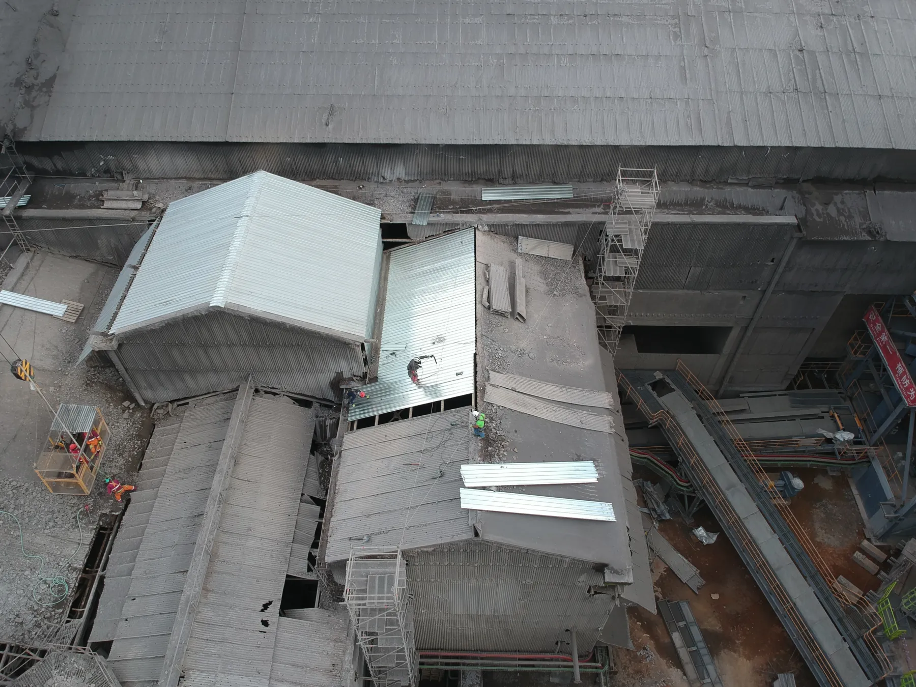 Cement Plant Mills CM1 CM2 Cladding Replacement