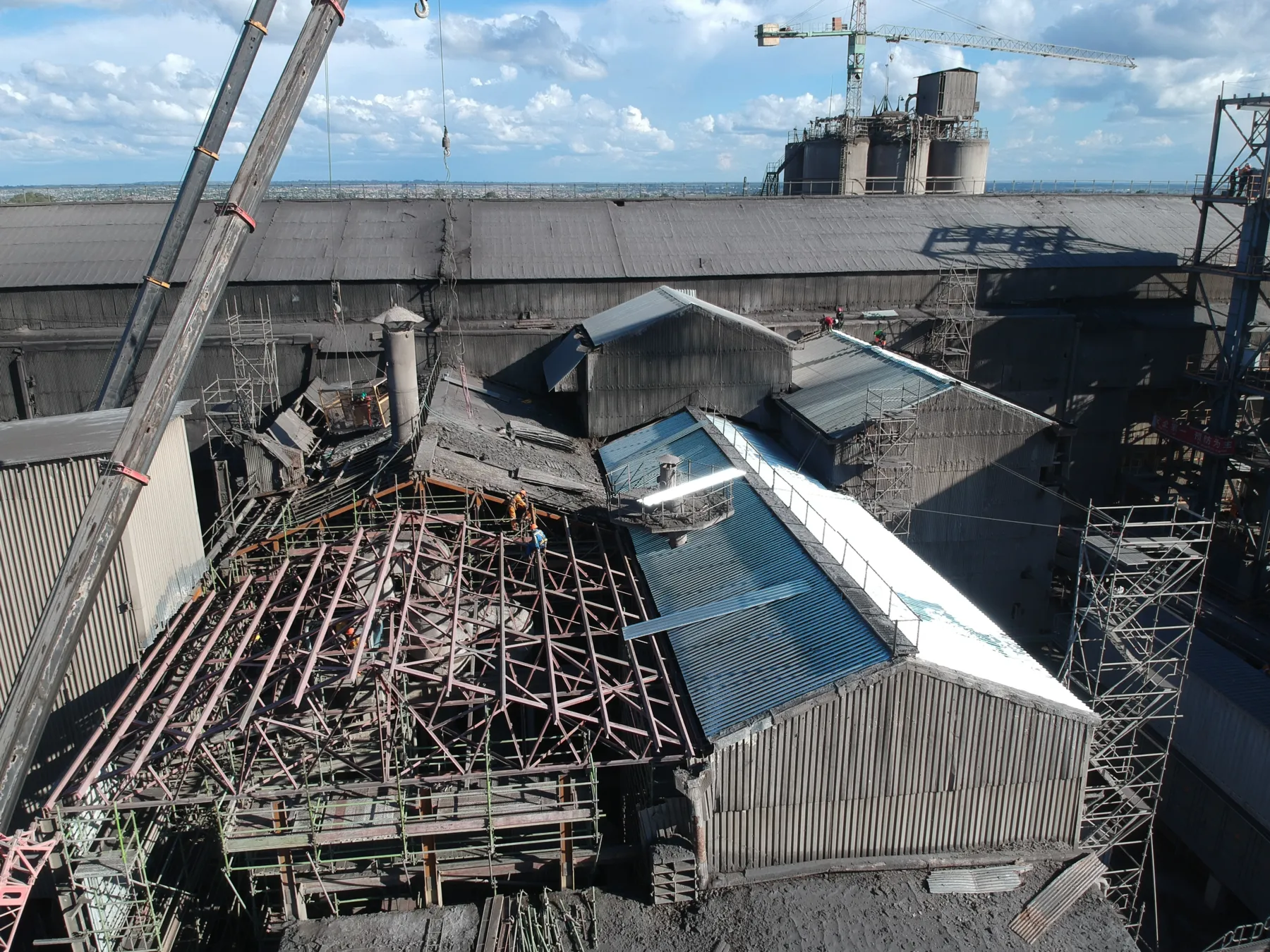 Cement Plant Mills CM1 CM2 Cladding Replacement