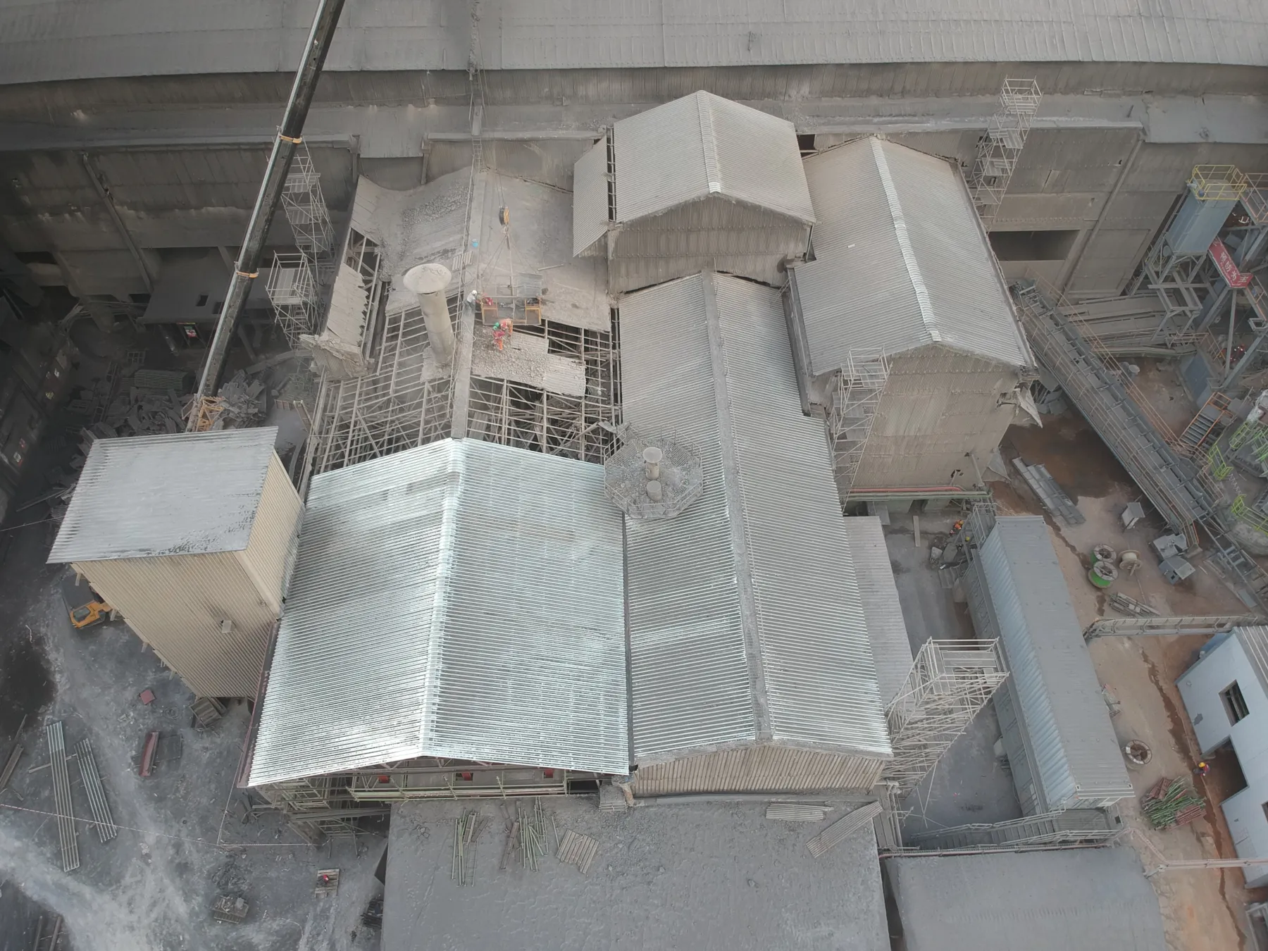 Cement Plant Mills CM1 CM2 Cladding Replacement