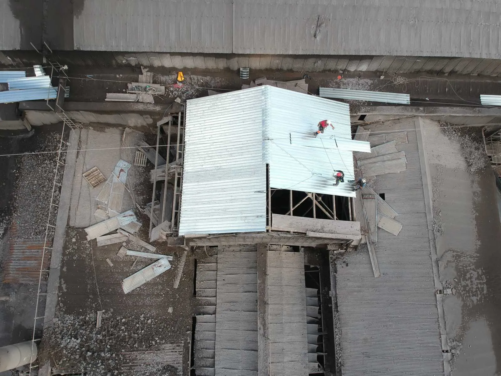 Cement Plant Mills CM1 CM2 Cladding Replacement
