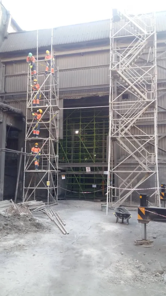 Cement Plant Mills CM1 CM2 Cladding Replacement