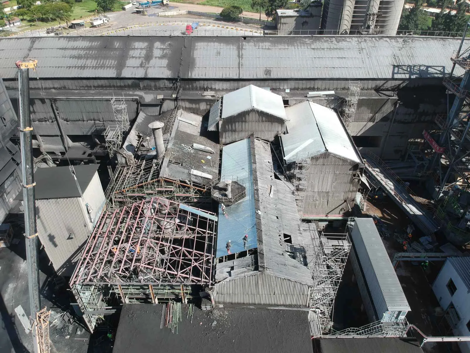 Cement Plant Mills CM1 CM2 Cladding Replacement