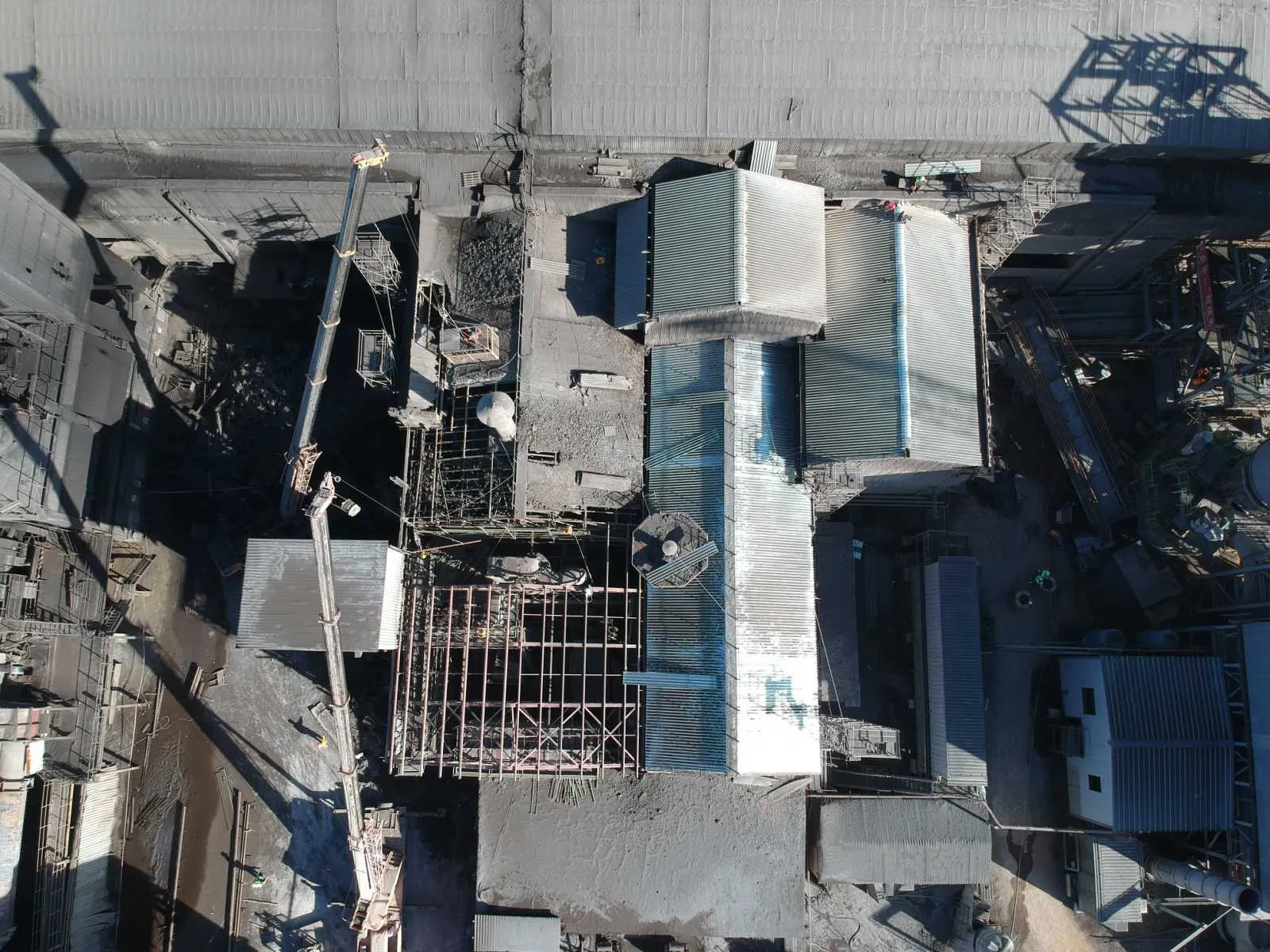Cement Plant Mills CM1 CM2 Cladding Replacement