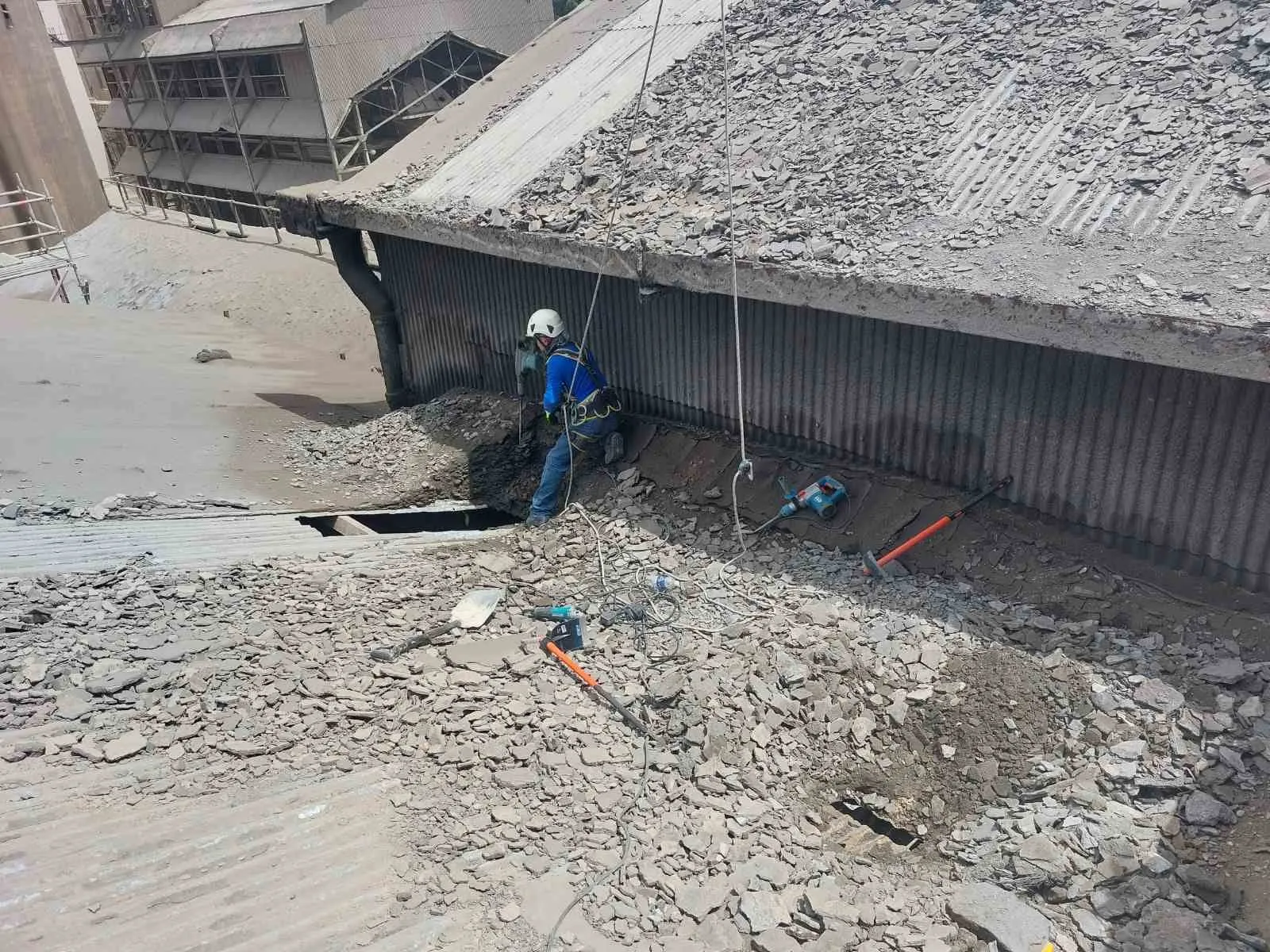 Cement Plant Mills CM1 CM2 Cladding Replacement