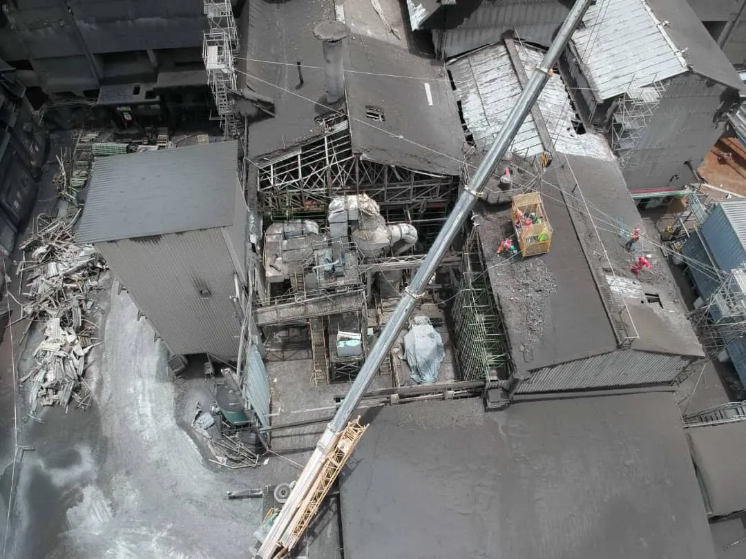 Cement Plant Mills CM1 CM2 Cladding Replacement