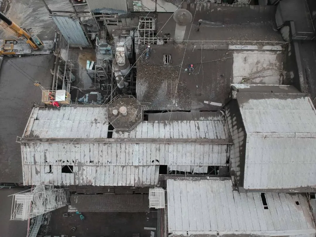 Cement Plant Mills CM1 CM2 Cladding Replacement