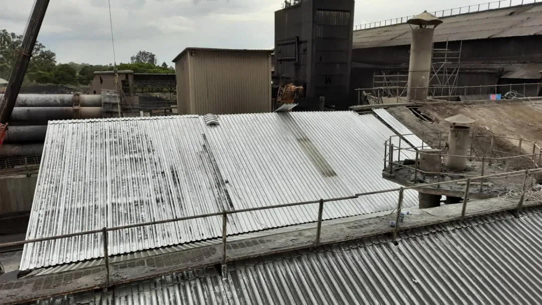 Cement Plant Mills CM1 CM2 Cladding Replacement
