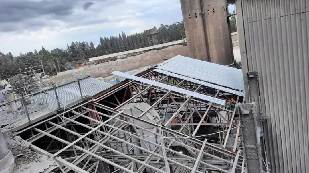 Cement Plant Mills CM1 CM2 Cladding Replacement