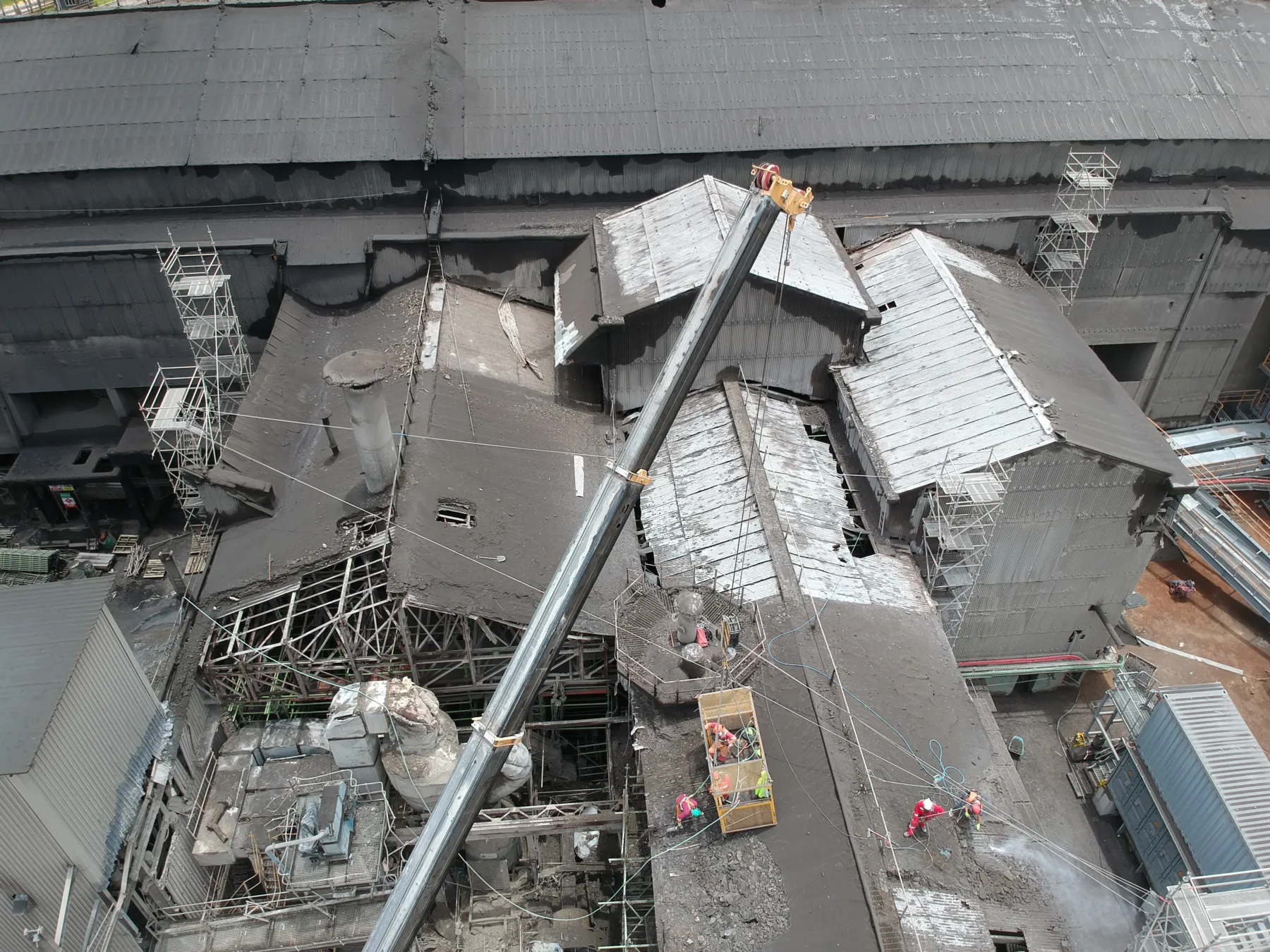 Cement Plant Mills CM1 CM2 Cladding Replacement