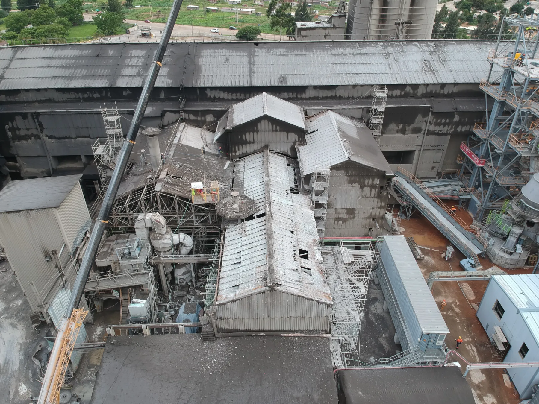 Cement Plant Mills CM1 CM2 Cladding Replacement