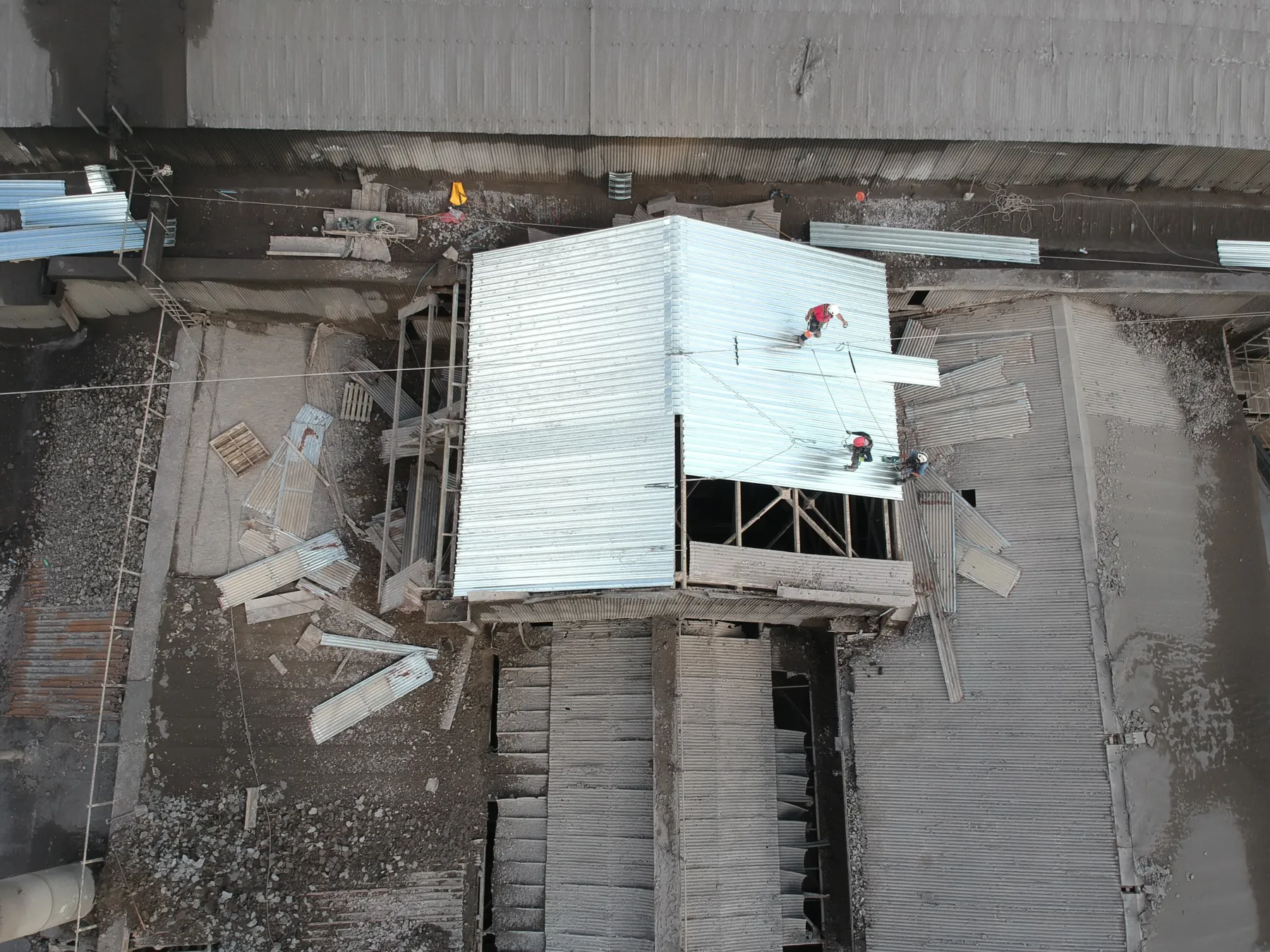 Cement Plant Mills CM1 CM2 Cladding Replacement