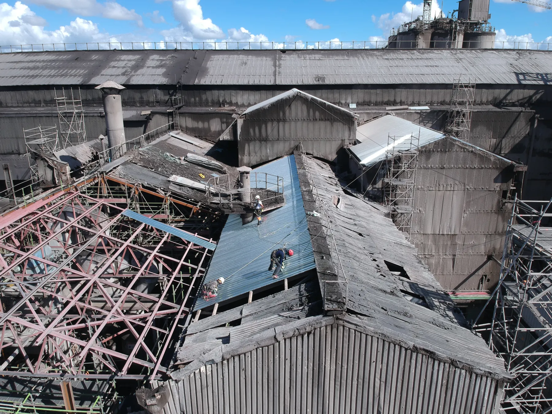 Cement Plant Mills CM1 CM2 Cladding Replacement