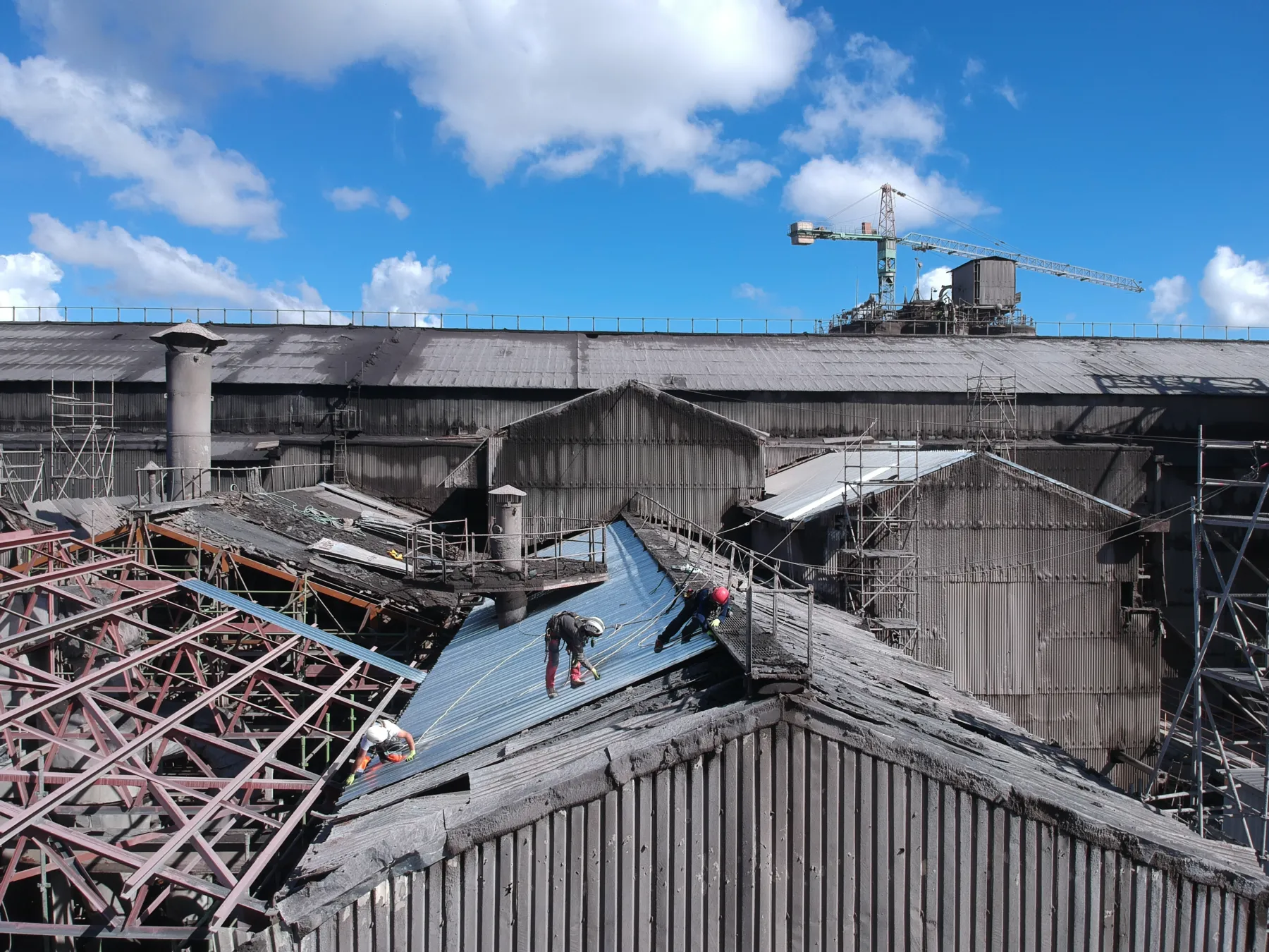 Cement Plant Mills CM1 CM2 Cladding Replacement