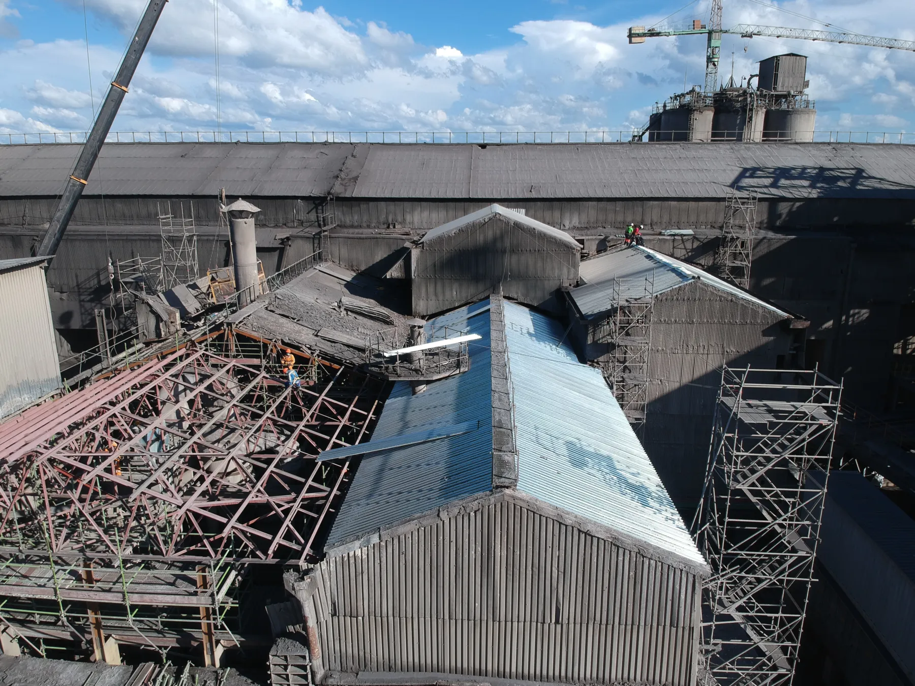 Cement Plant Mills CM1 CM2 Cladding Replacement