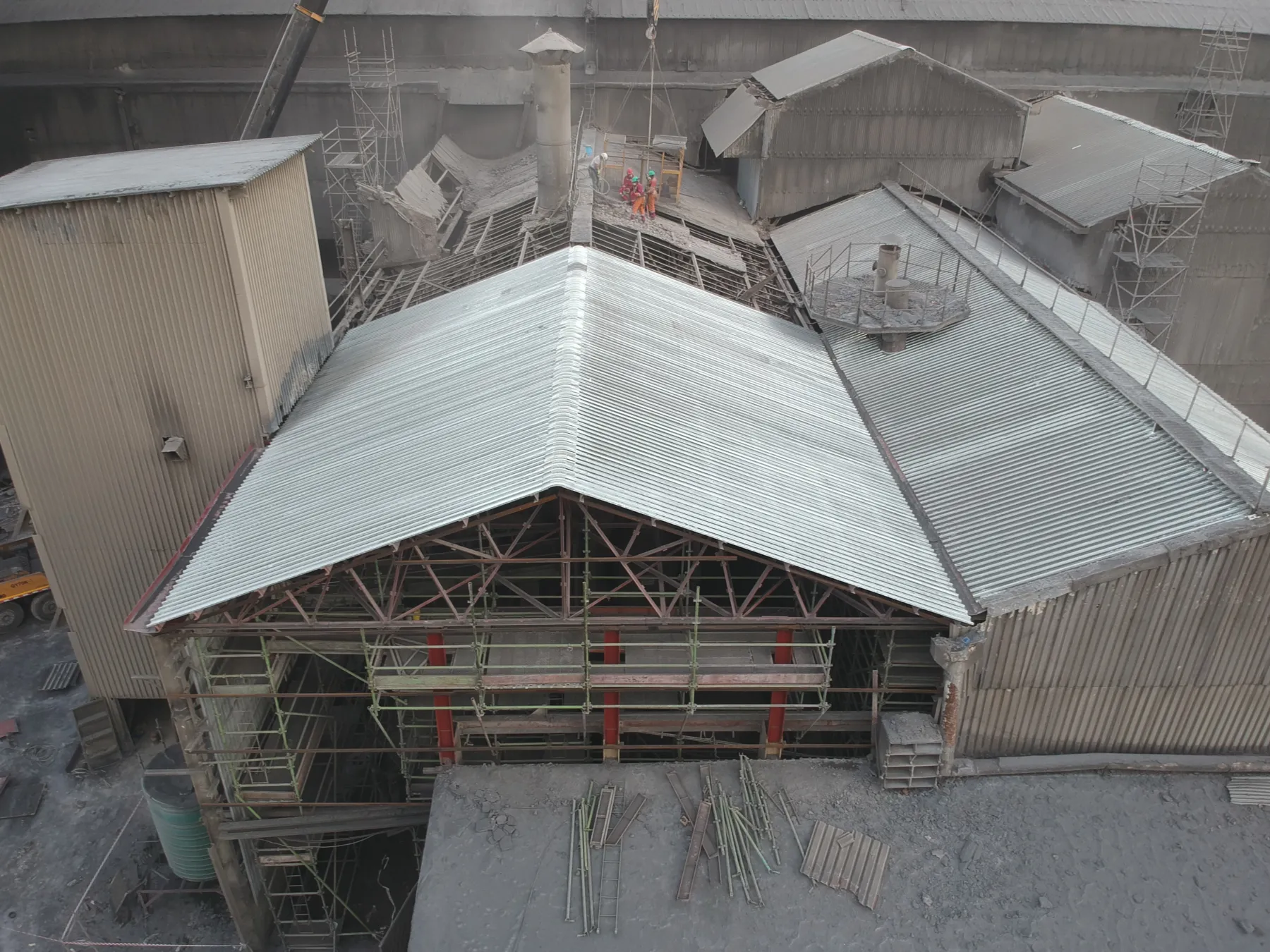 Cement Plant Mills CM1 CM2 Cladding Replacement