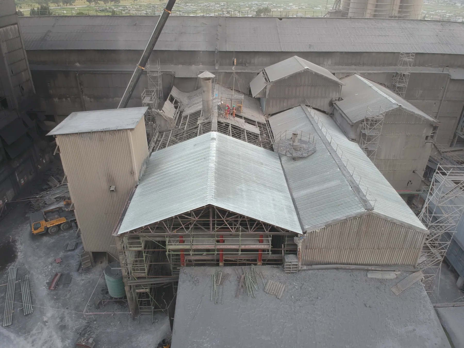Cement Plant Mills CM1 CM2 Cladding Replacement