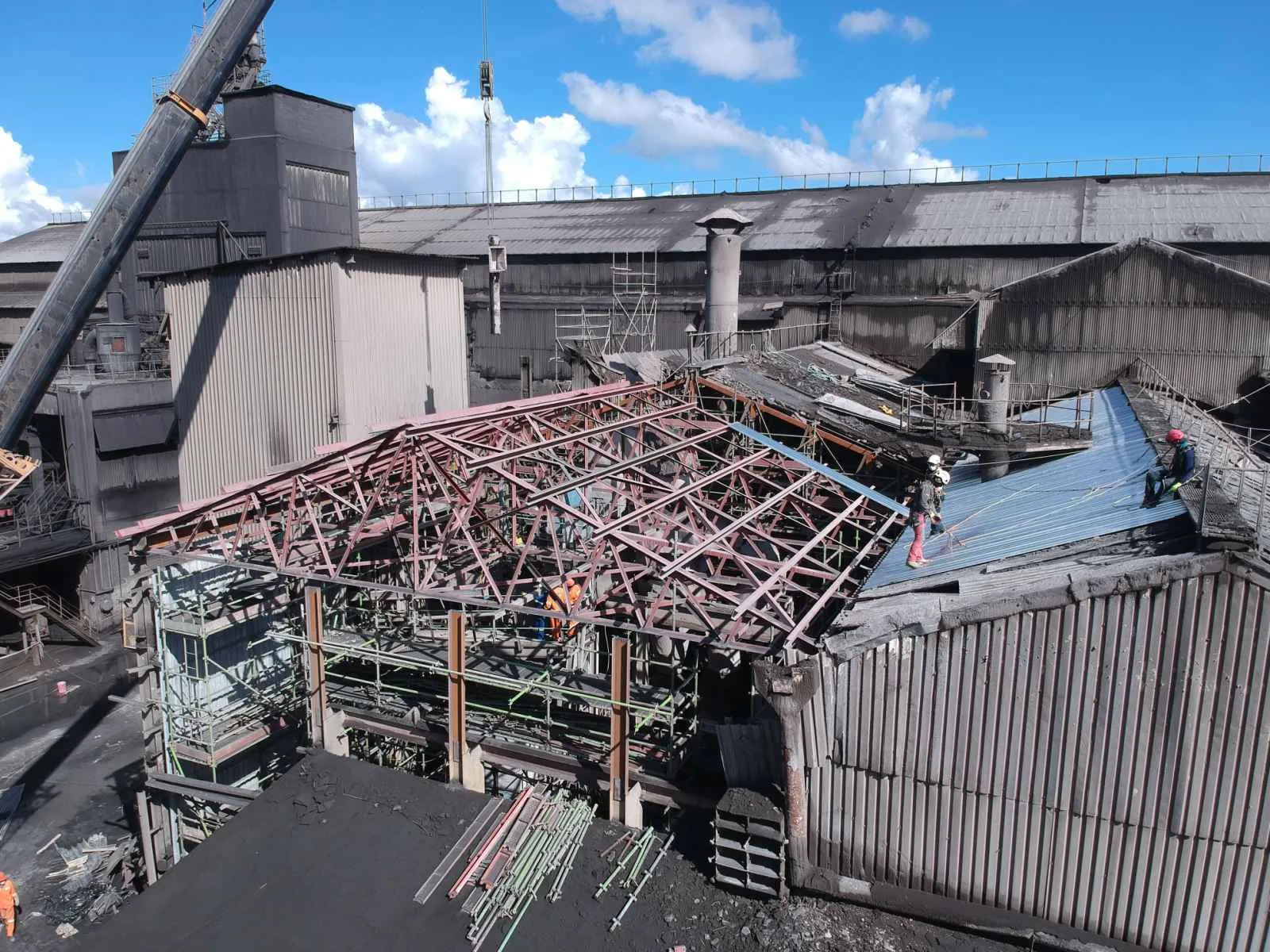 Cement Plant Mills CM1 CM2 Cladding Replacement