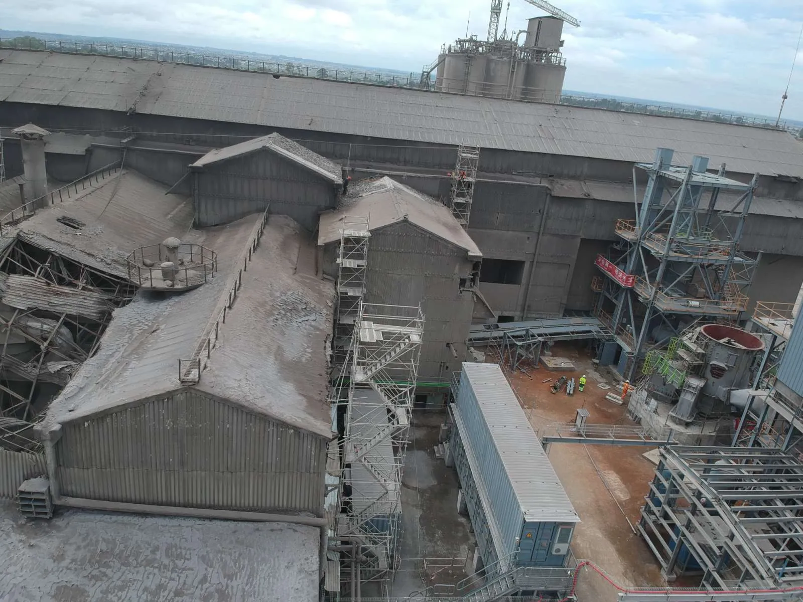 Cement Plant Mills CM1 CM2 Cladding Replacement