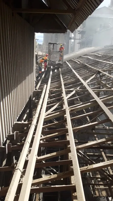 Cement Plant Mills CM1 CM2 Cladding Replacement