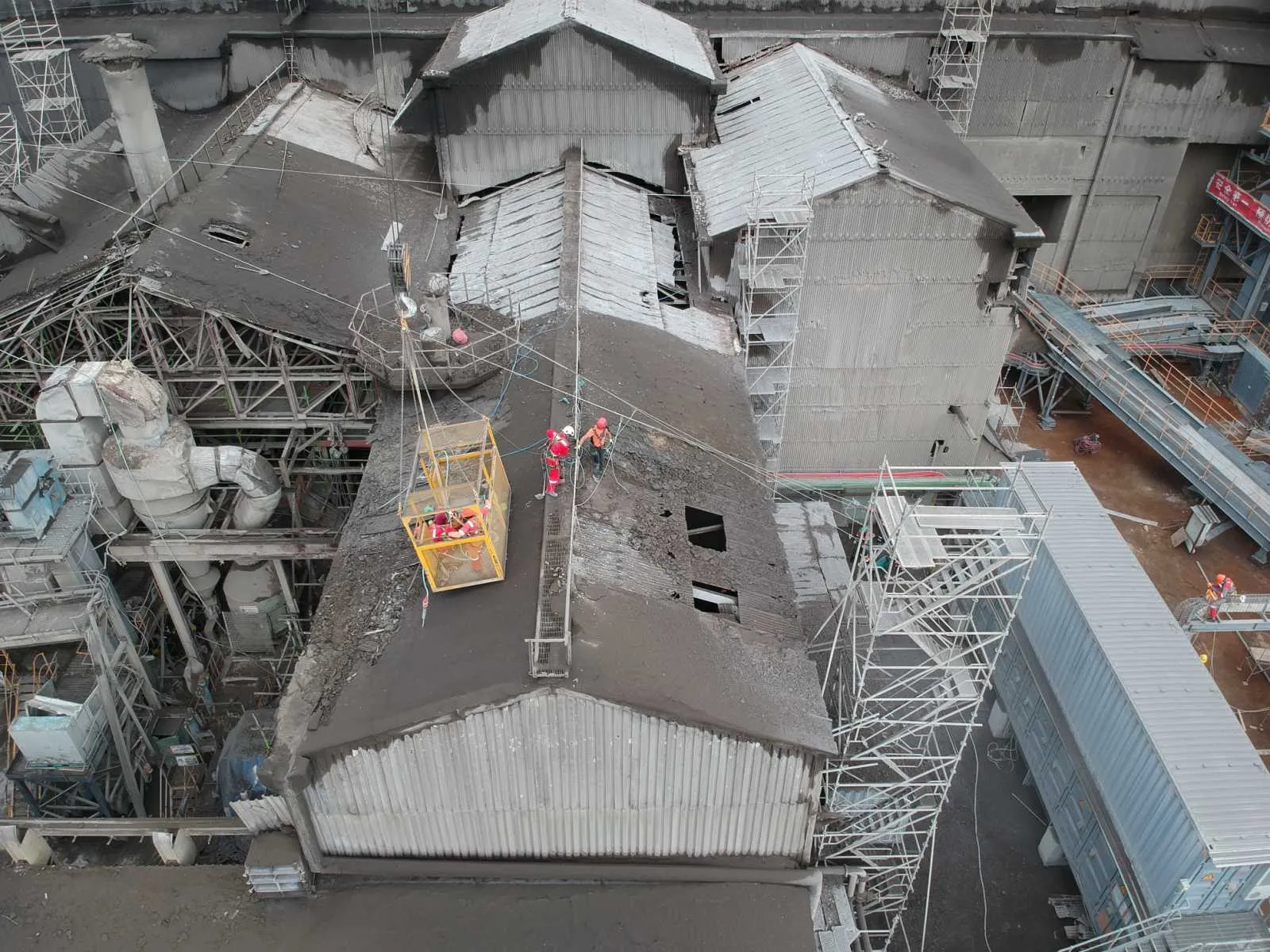 Cement Plant Mills CM1 CM2 Cladding Replacement