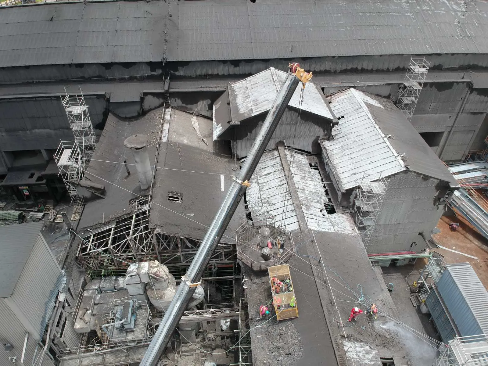 Cement Plant Mills CM1 CM2 Cladding Replacement