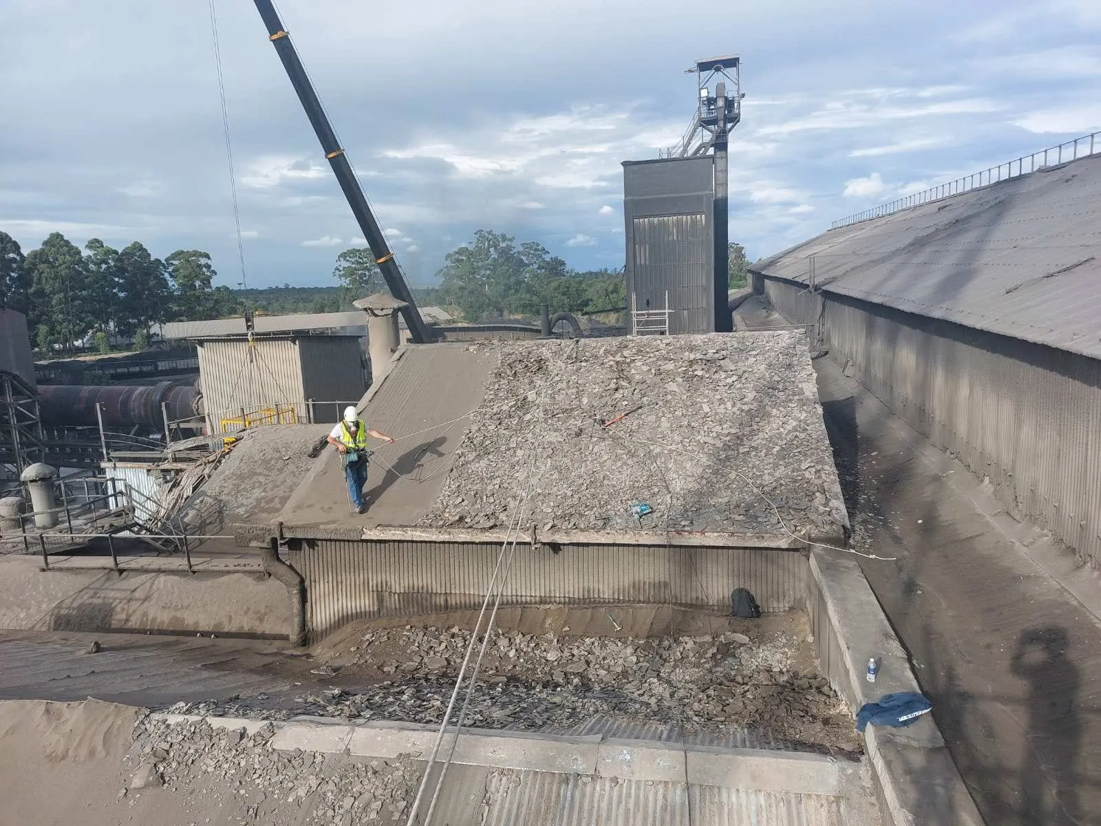 Cement Plant Mills CM1 CM2 Cladding Replacement